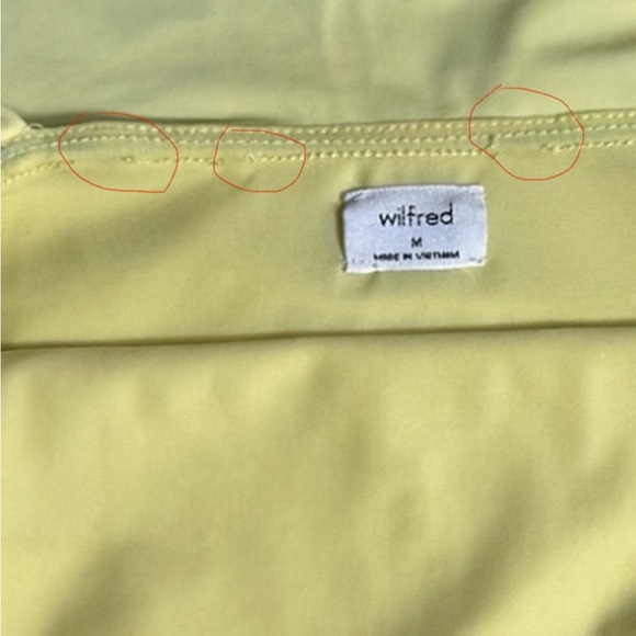 Wilfred  bathing suit ,one piece,size M, yellow 
Overlay frill, - Picture 14 of 14